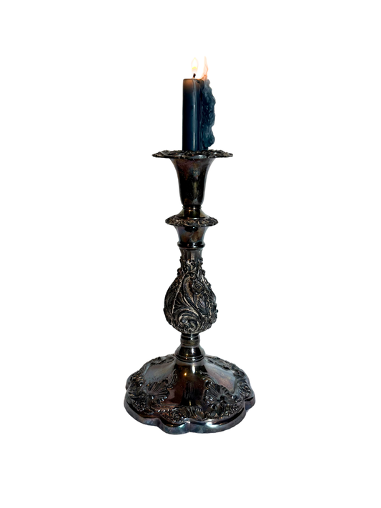 Silver Plated Candle Holder