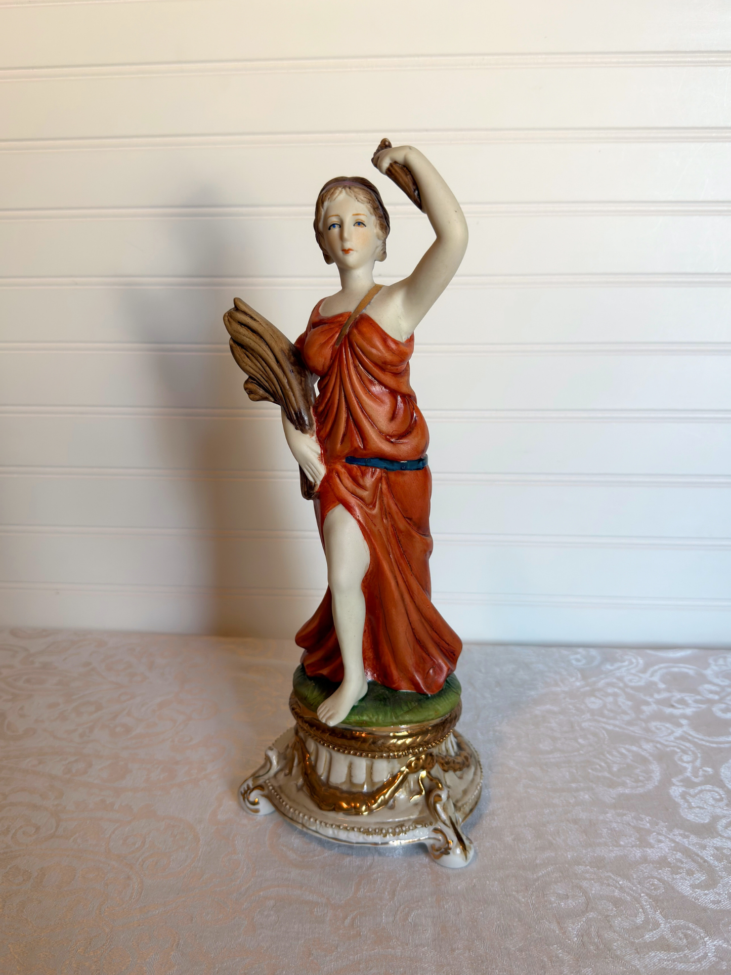 Neoclassical Porcelain Statue