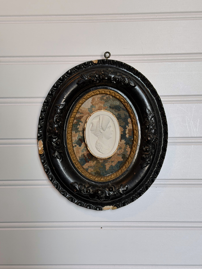 Framed Flavia Intaglio