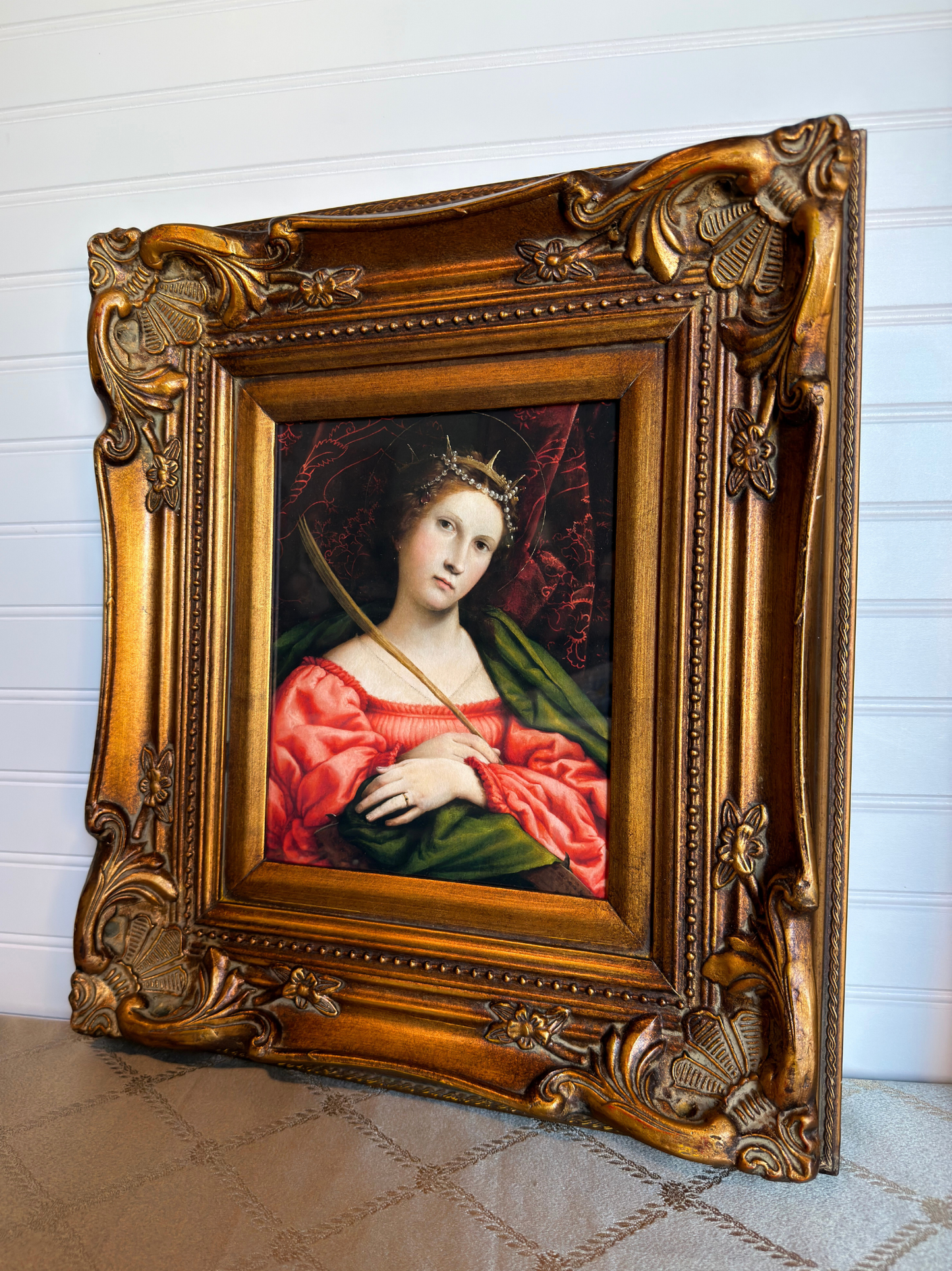 Framed Saint Catherine Giclee Print