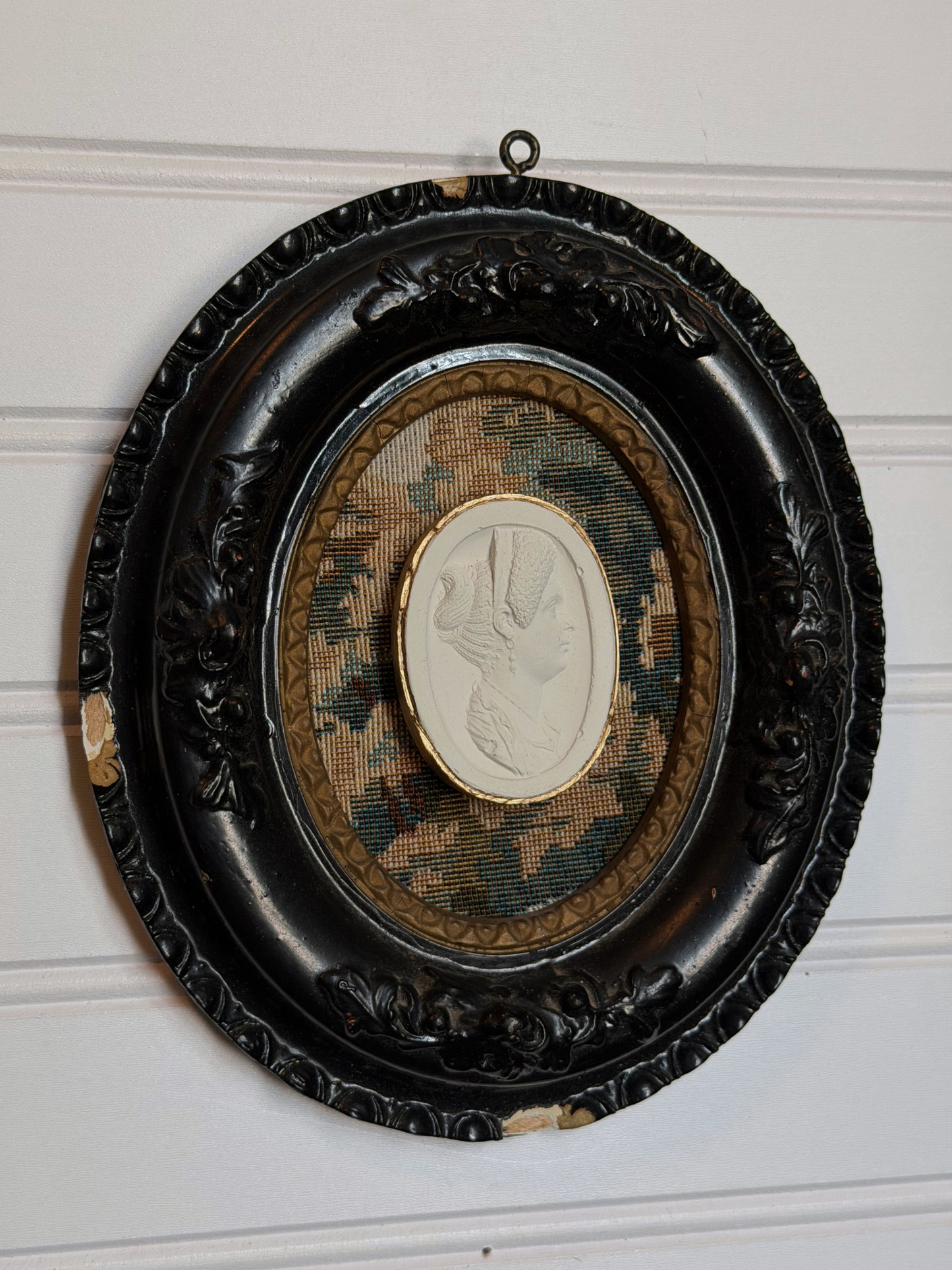 Framed Flavia Intaglio