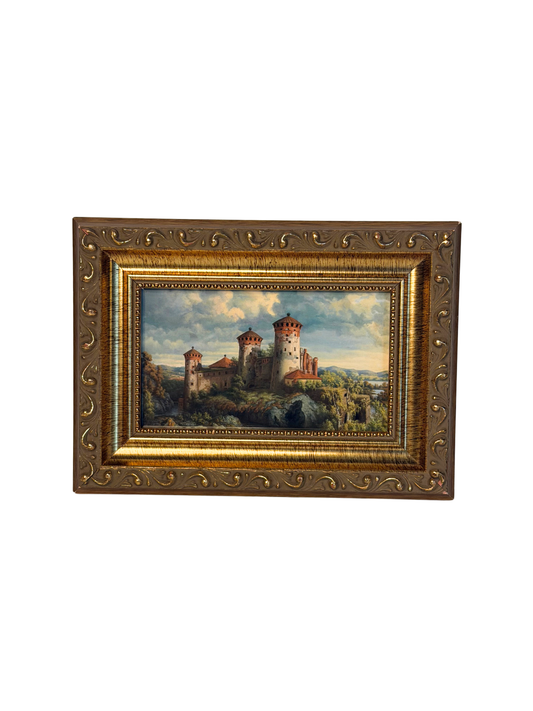 Framed Castle Giclee Print