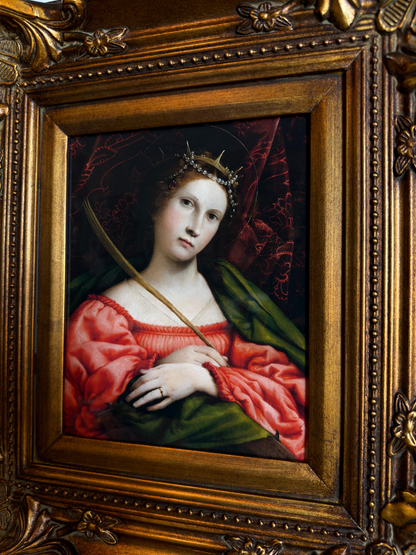 Framed Saint Catherine Giclee Print