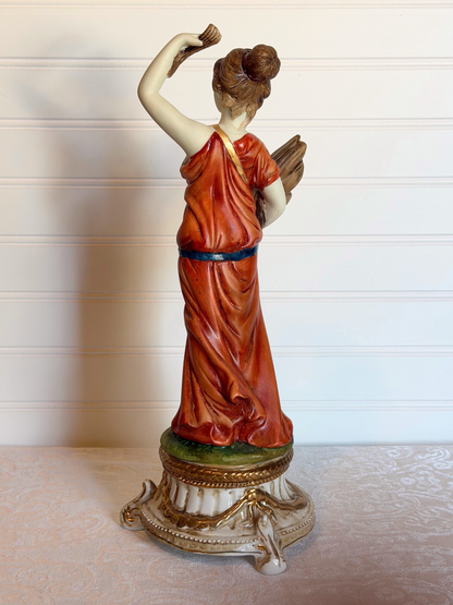 Neoclassical Porcelain Statue