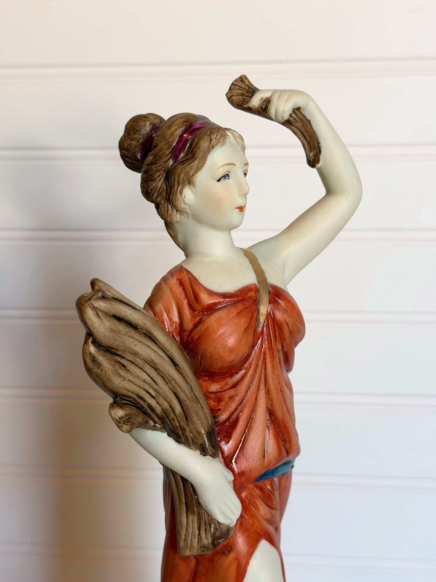 Neoclassical Porcelain Statue