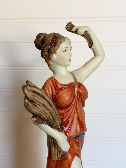 Neoclassical Porcelain Statue