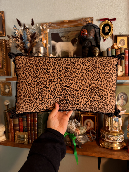 Leopard Print Throw Pillows