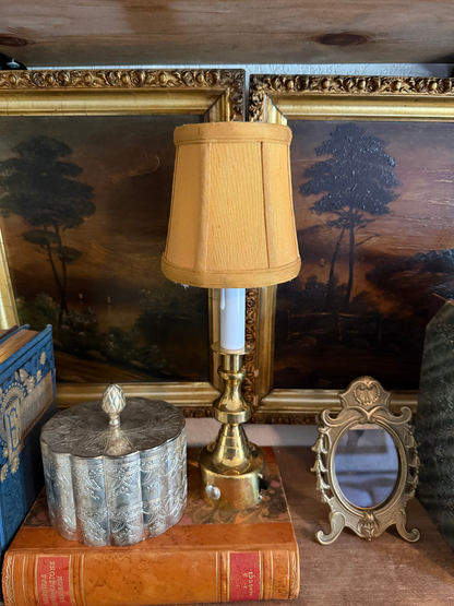 Brass Lamp (With Shade)