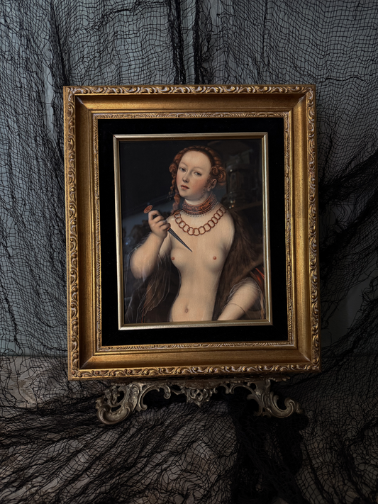 Framed Lucretia  Giclee Print