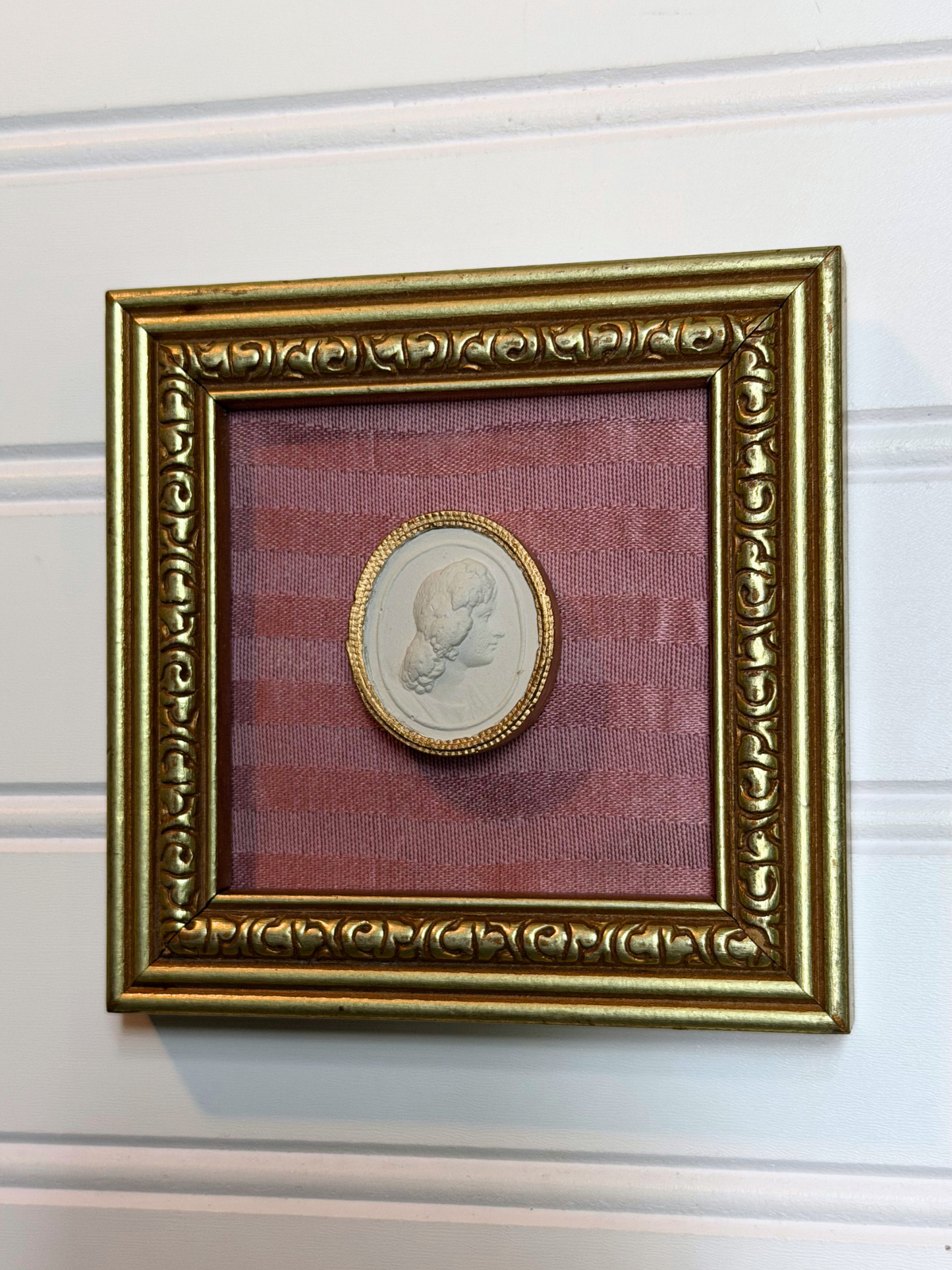 Framed Goddess Melpomene Intaglio