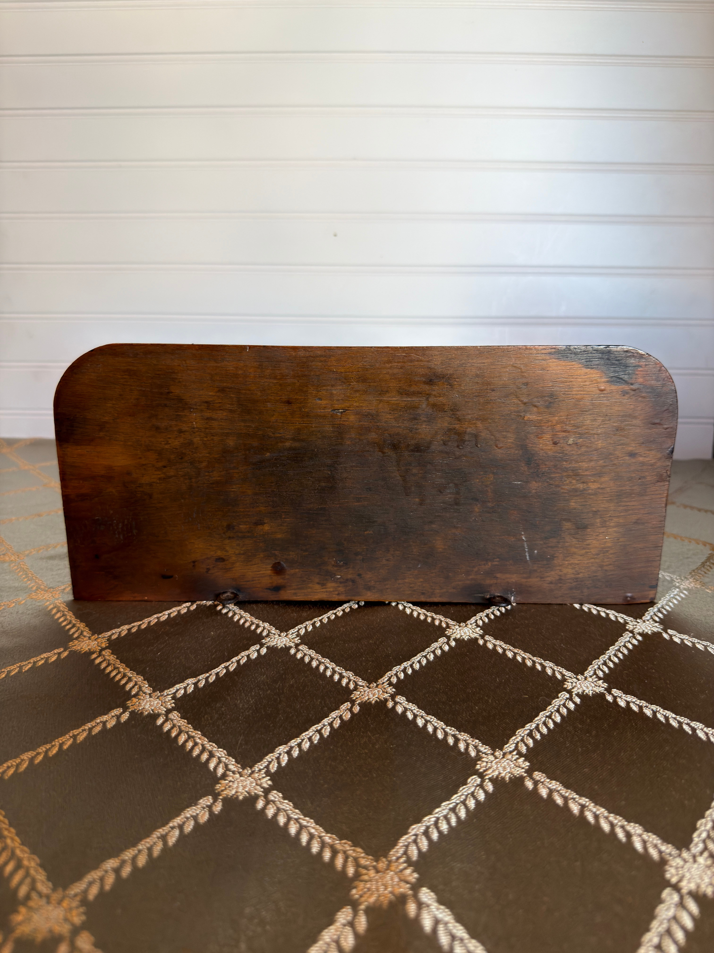 Eastlake Carved Wood Wall Shelf