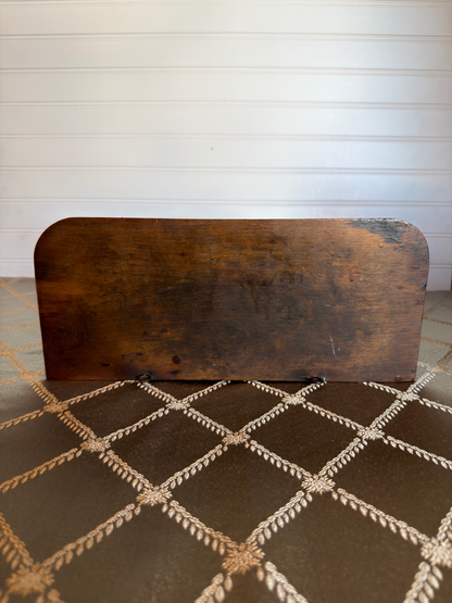 Eastlake Carved Wood Wall Shelf