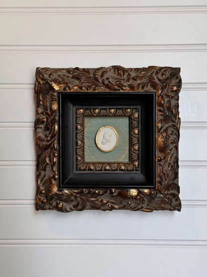 Framed Goddess Melpomene Intaglio
