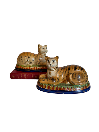 Staffordshire Style Cats