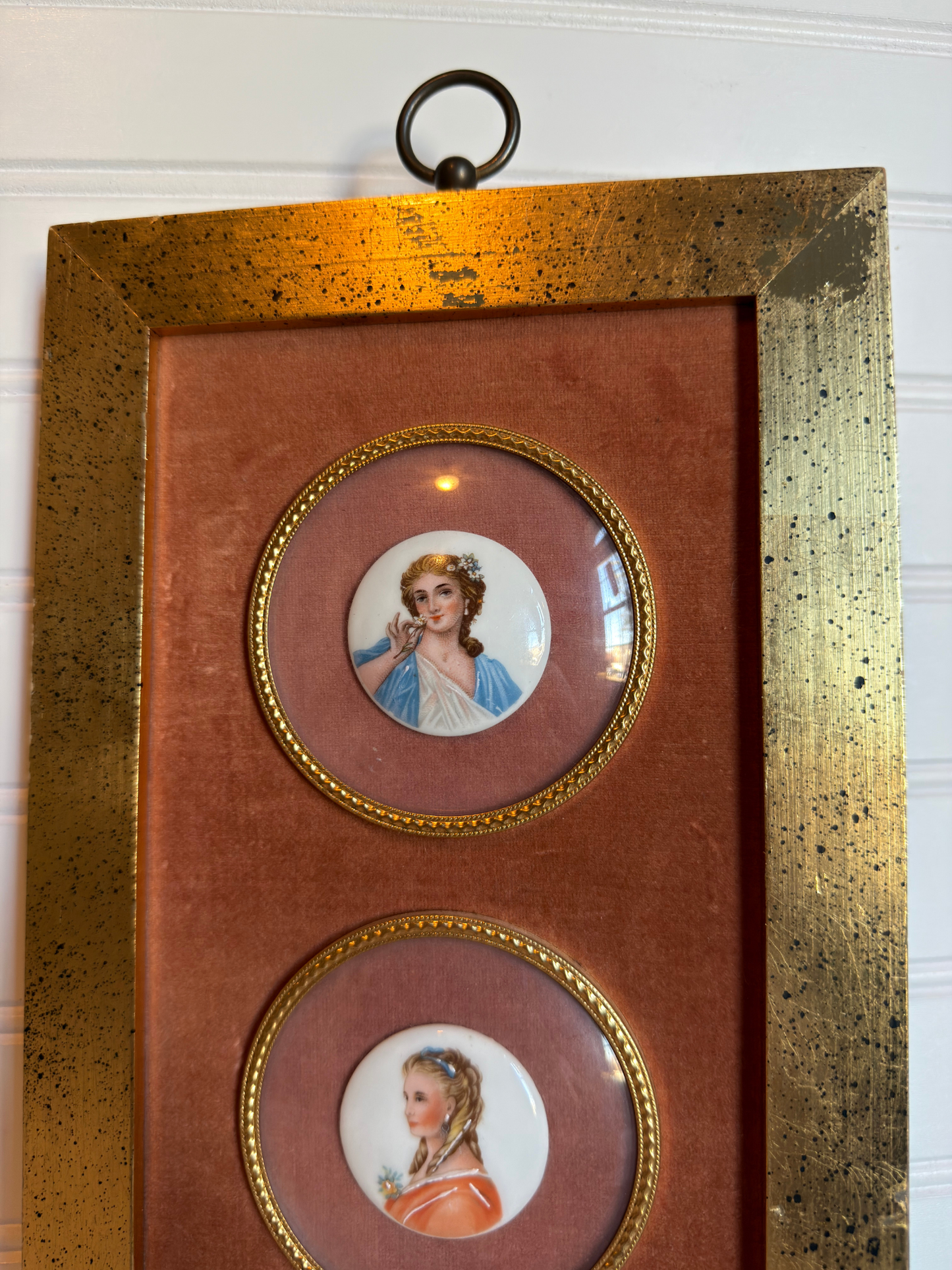 3 Portraits: Framed Enhanced Prints on Porcelain #2