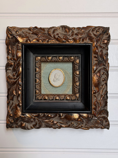 Framed Goddess Melpomene Intaglio