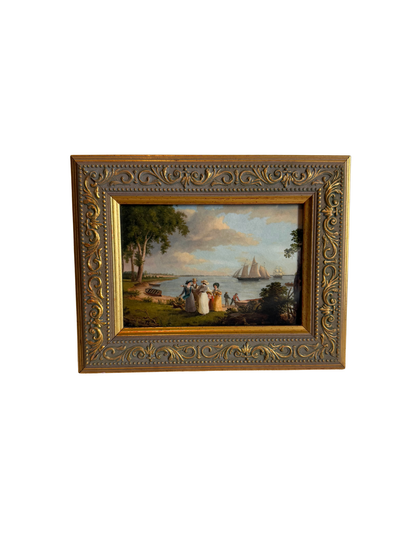 View of Delaware Framed Giclee Print