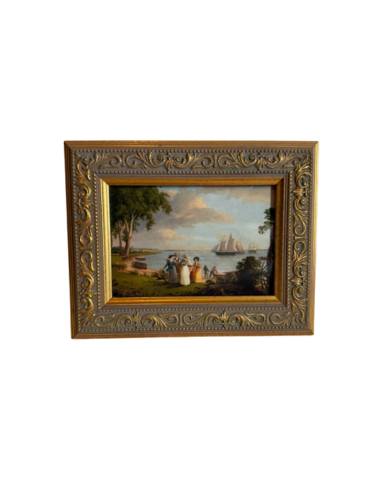View of Delaware Framed Giclee Print