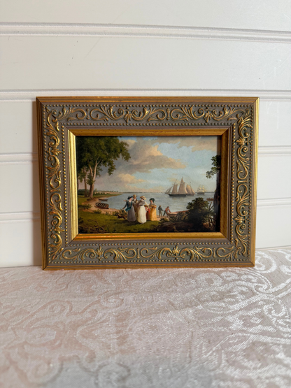 View of Delaware Framed Giclee Print
