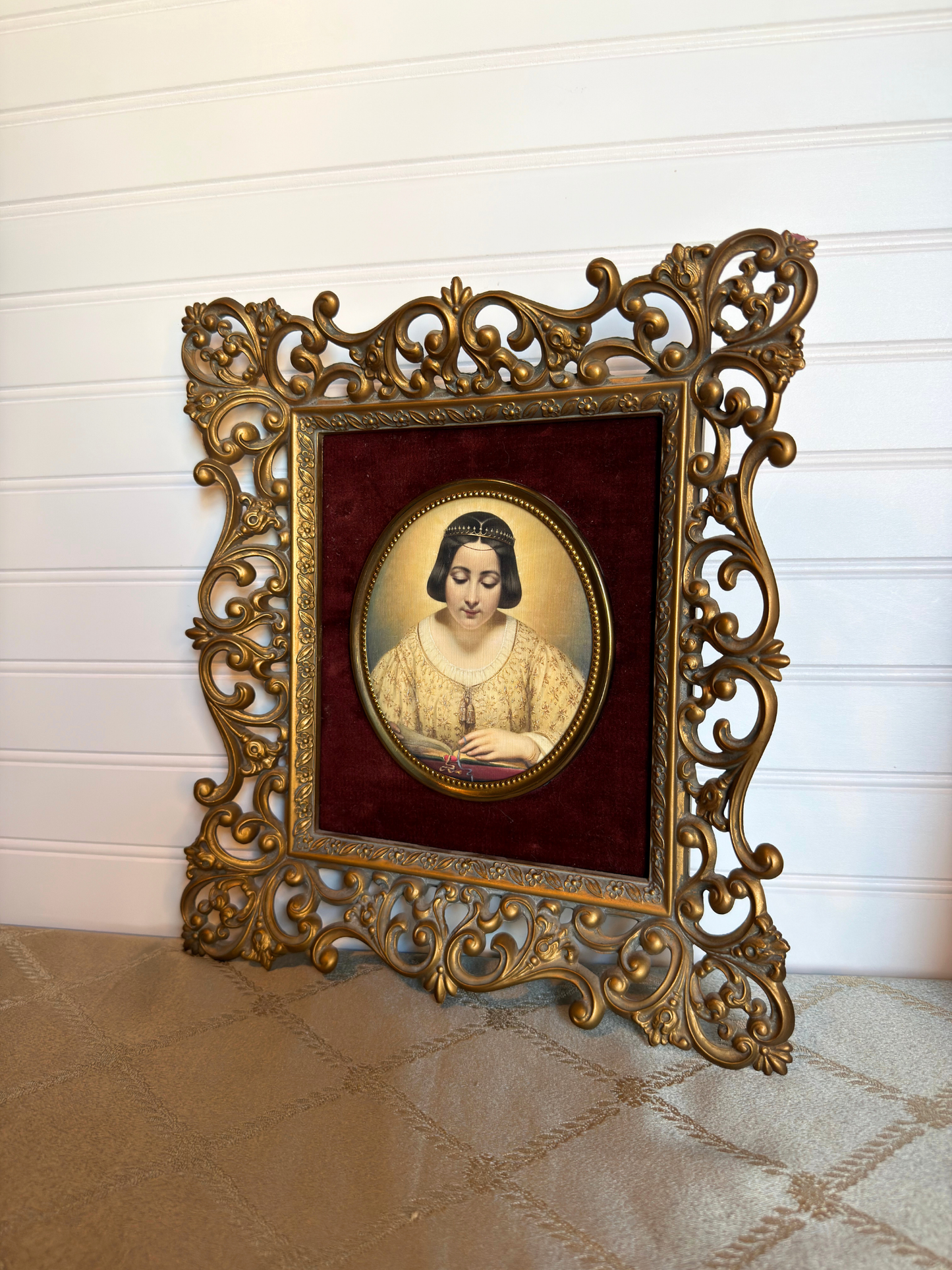 Framed Countess de Pages Print