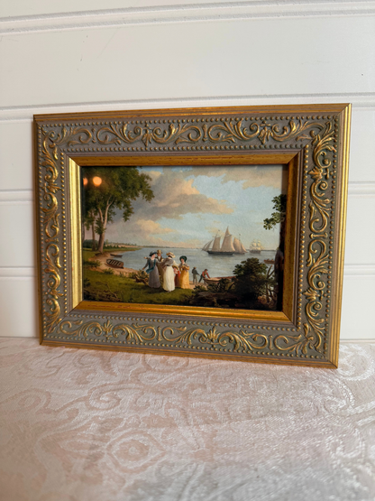 View of Delaware Framed Giclee Print