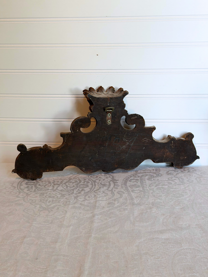 Crown & Centaur Wall Pediment