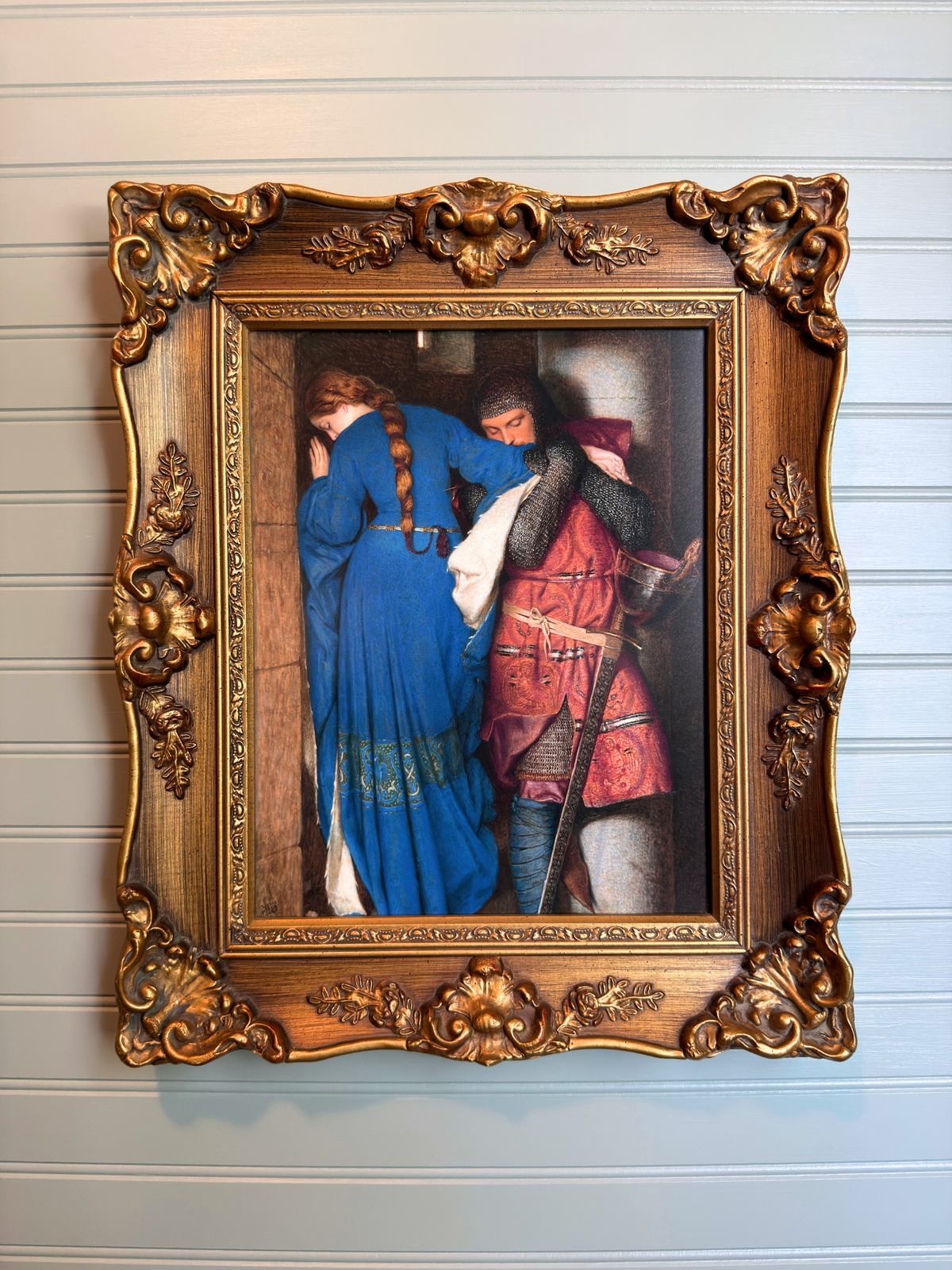 Framed The Meeting on the Turret Stairs Giclee Print