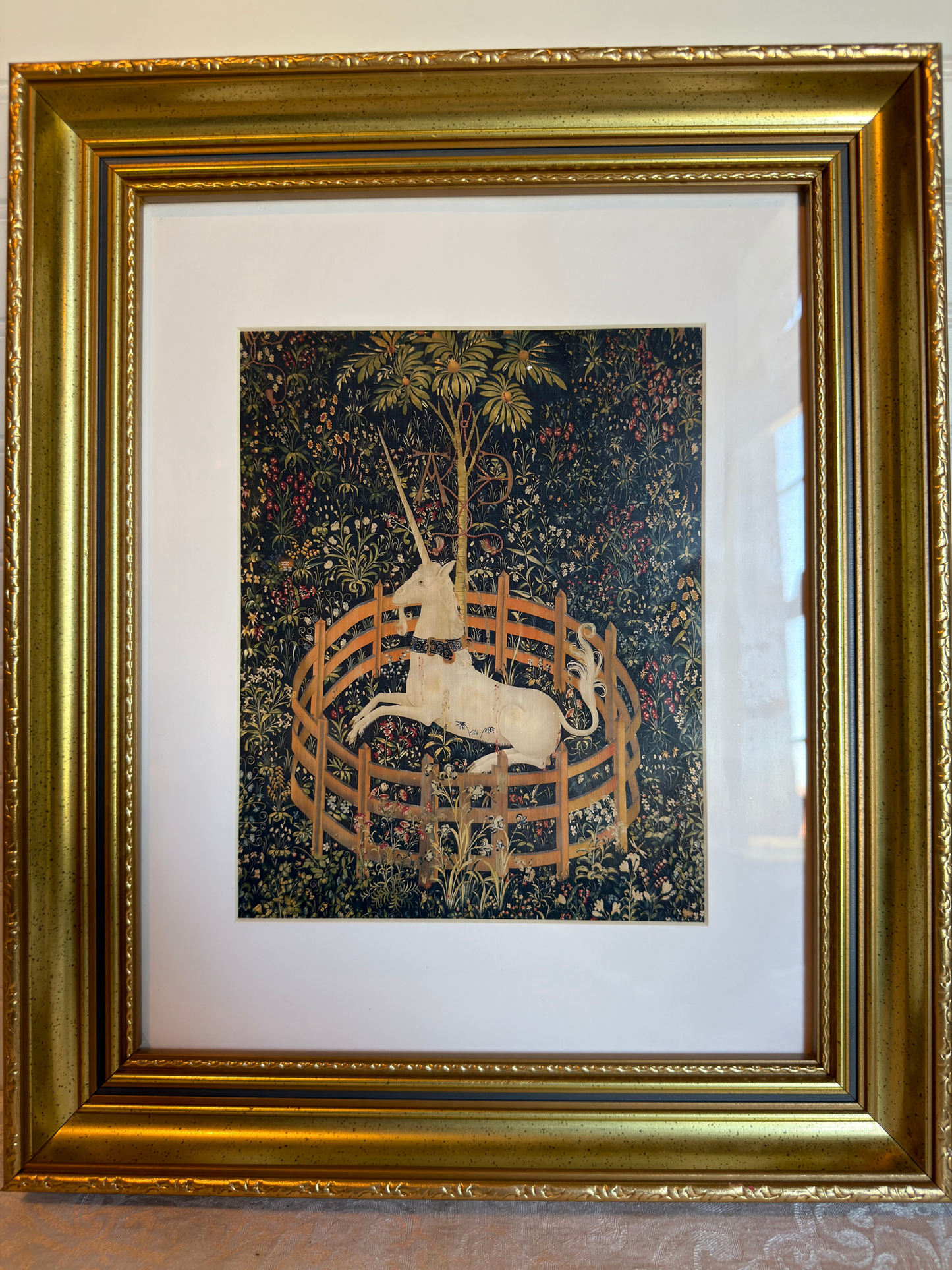 Framed Unicorn Print