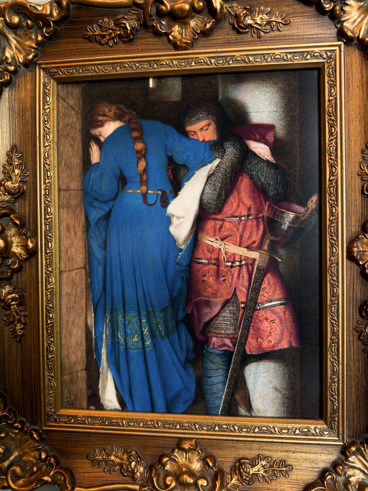 Framed The Meeting on the Turret Stairs Giclee Print