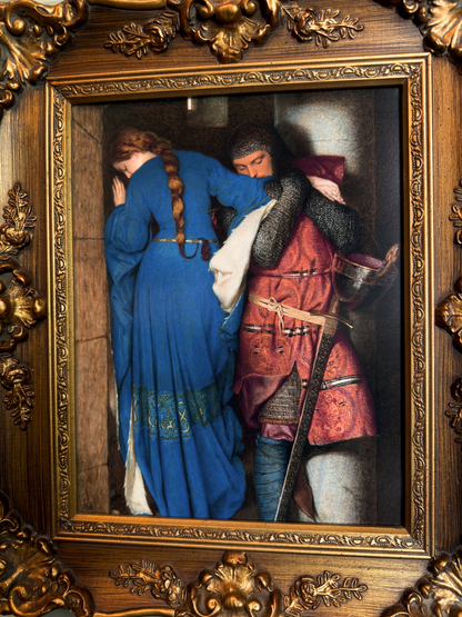 Framed The Meeting on the Turret Stairs Giclee Print