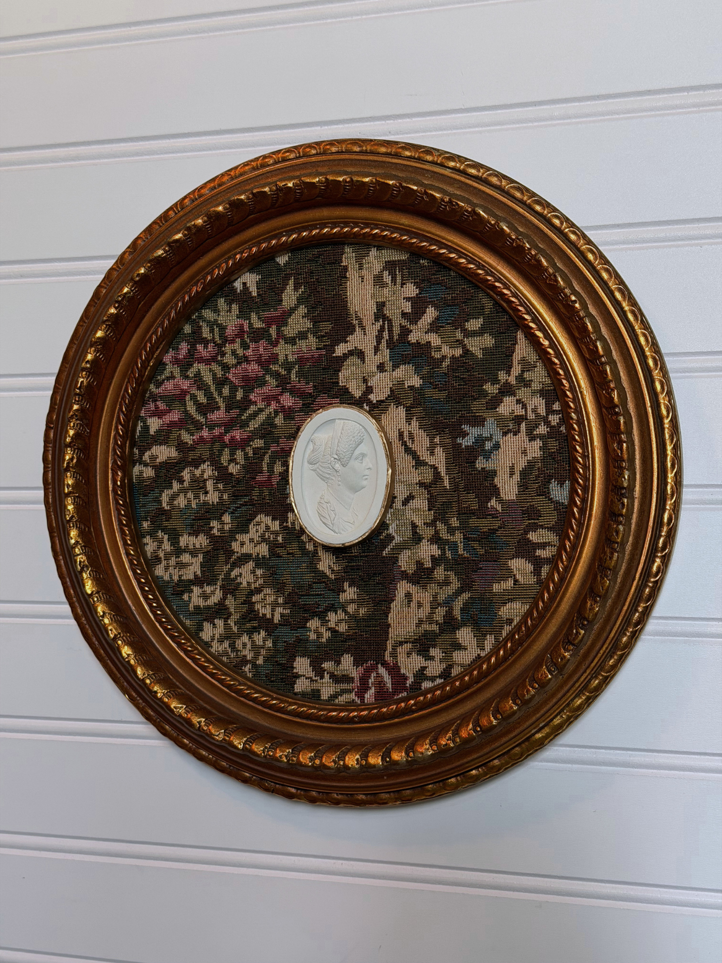 Framed Flavia Intaglio