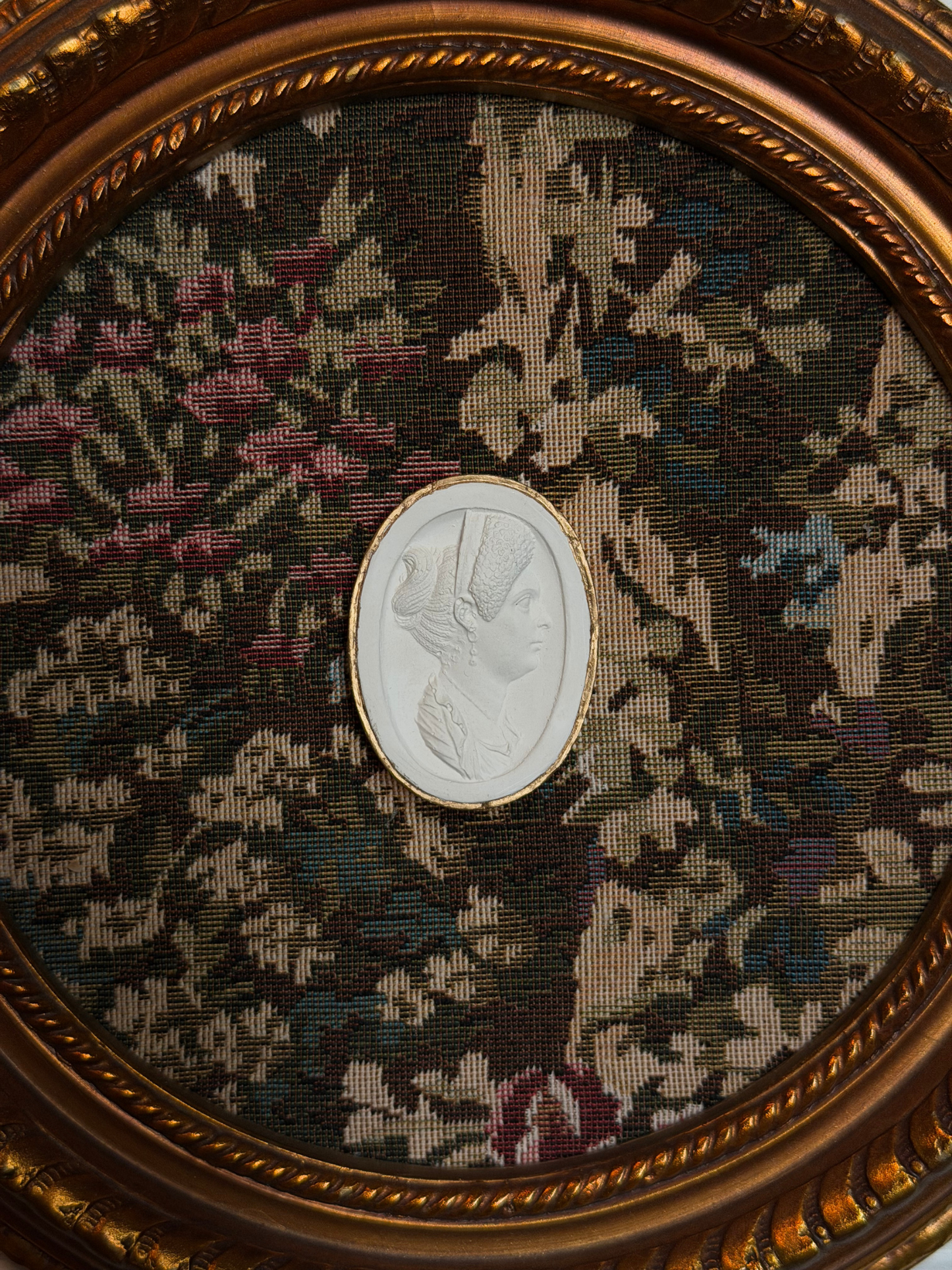 Framed Flavia Intaglio