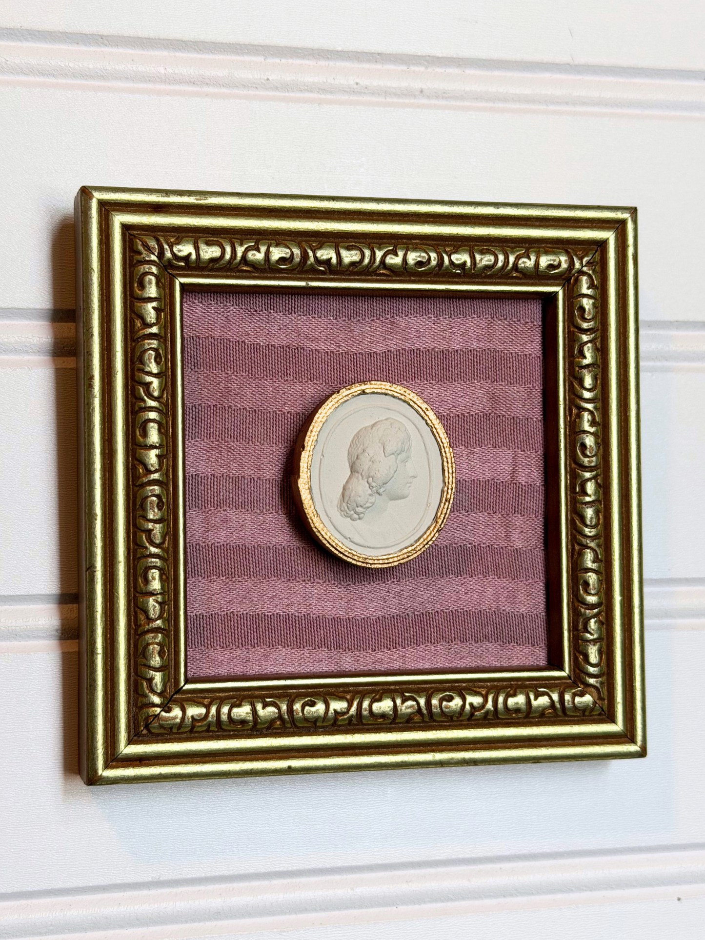Framed Goddess Melpomene Intaglio