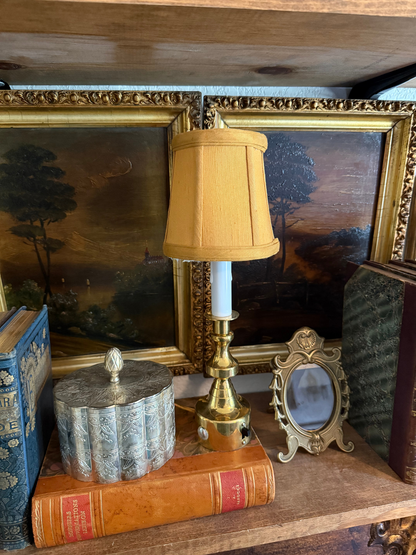 Brass Lamp (With Shade)