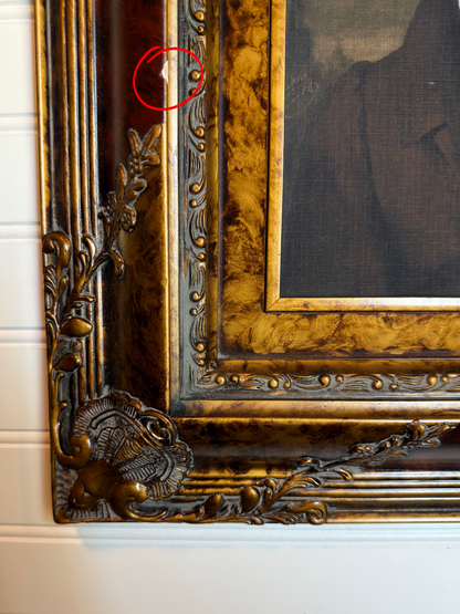 Framed Portrait of Dr. Stephan Schroff Print