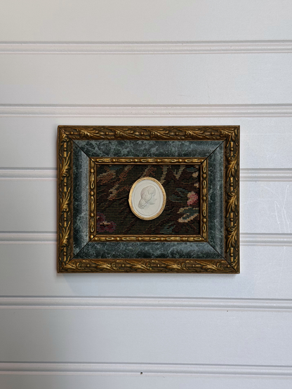 Framed Goddess Melpomene Intaglio