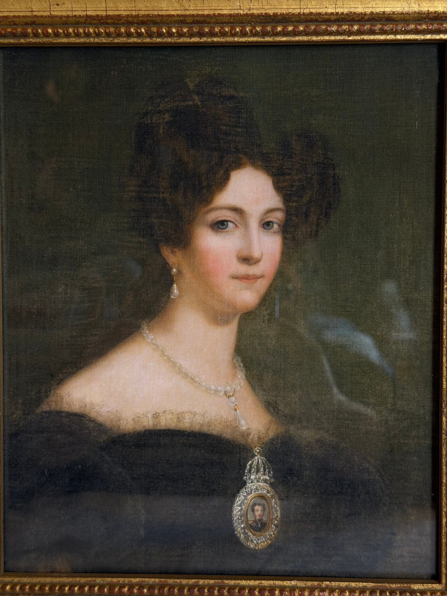 Framed Empress of Brazil Print