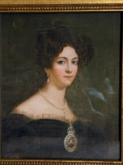Framed Empress of Brazil Print