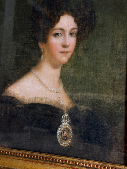 Framed Empress of Brazil Print