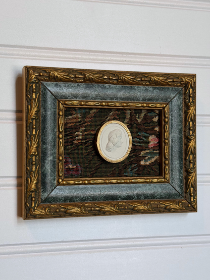 Framed Goddess Melpomene Intaglio