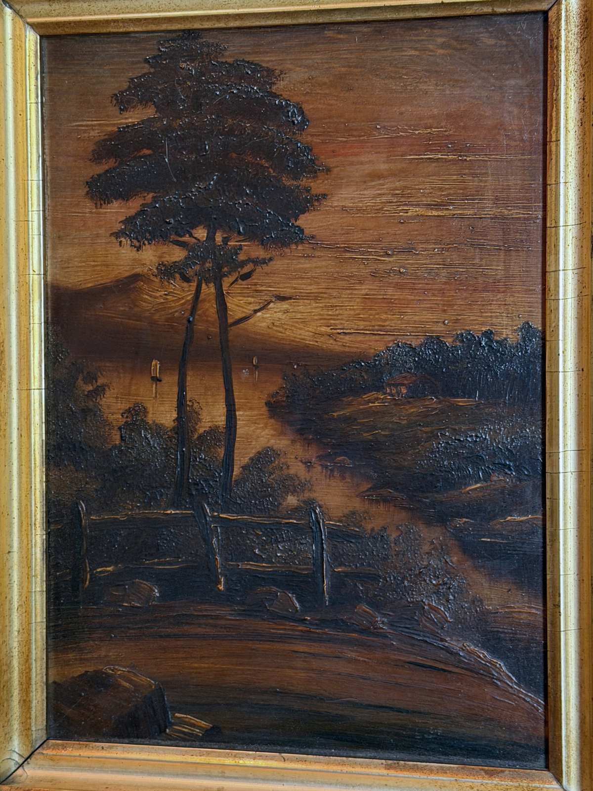 Moody Landscape Painting
