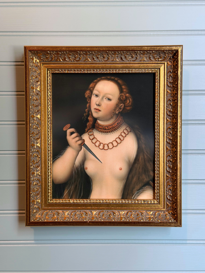 Framed Lucretia Giclee Print