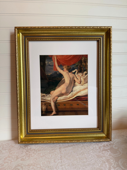 Venus & Swans Framed Giclee Print