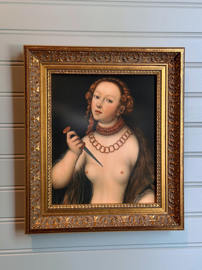 Framed Lucretia Giclee Print