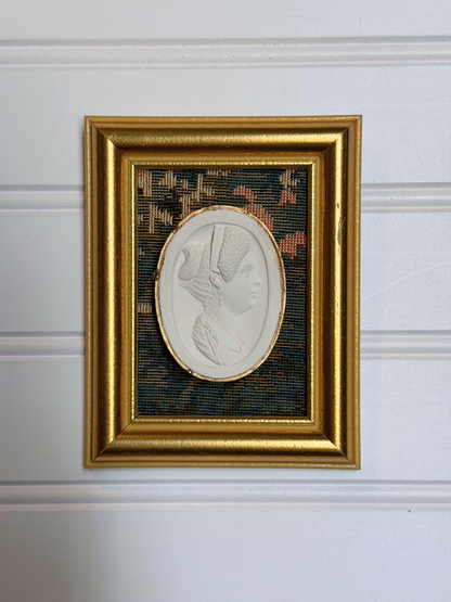 Framed Flavia Intaglio