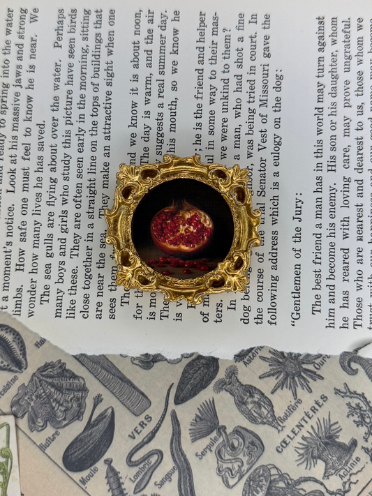 Mini Pomegranate Magnet
