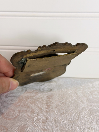 Brass Wall Mounted Match Holder