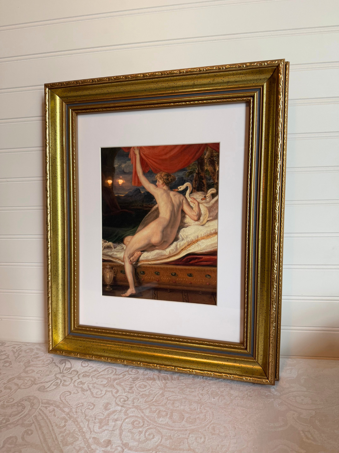 Venus & Swans Framed Giclee Print