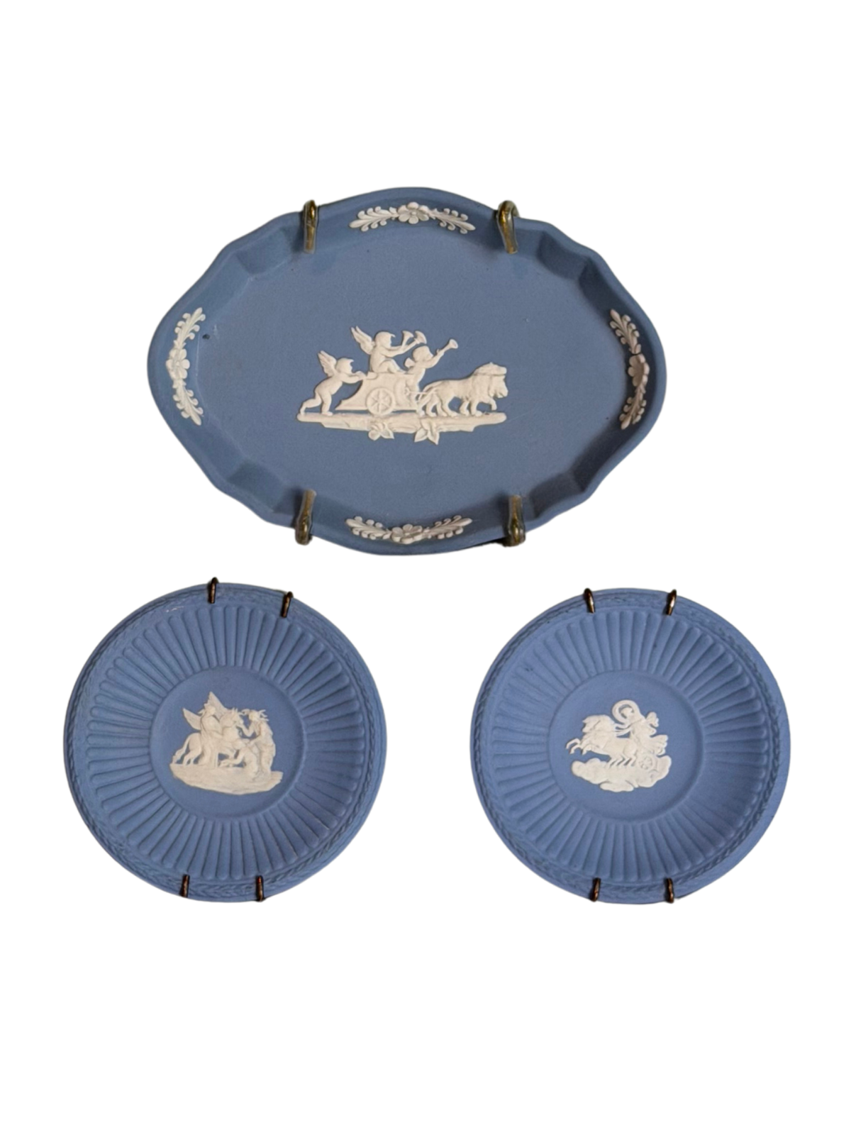 Set of 3 Wedgwood Jasperware Dishes