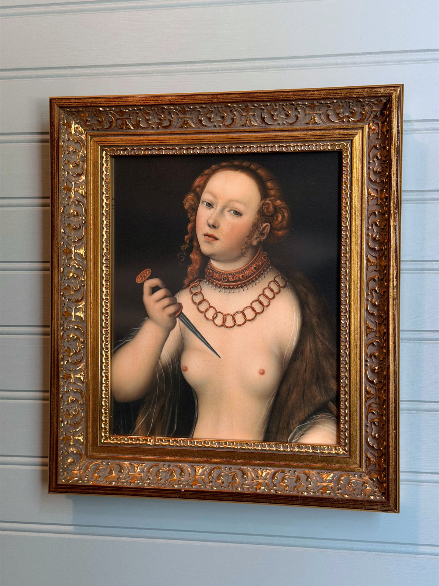 Framed Lucretia Giclee Print